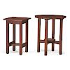 L. & J.G. STICKLEY Drink stand and lamp table