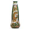 ZSOLNAY Tall vase with bluebells