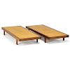 GEORGE NAKASHIMA Pair of daybeds