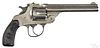 Forehand Arms double action nickel plated revolver