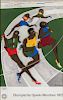 Jacob Lawrence (American, 1917-2000)  Olympische Spiele München (The Runners)