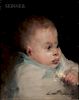 Louis Henri Deschamps (French, 1846-1902)  Portrait of a Child