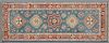 Uzbek Shirvan Carpet, 2' 3 x 5' 8.