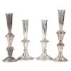 Frank M. Whiting Sterling Weighted Candlesticks