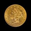 A United States 1855 Liberty Head $20 Gold Coin