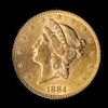 A United States 1884-S Liberty Head $20 Gold Coin