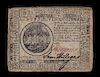 An American Continental Congress 7/22/1776 Seven-Dollar Note