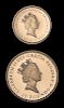 A United Kingdom Royal Mint 1987 Britannia Two Gold Coin Proof Set