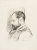 Pierre-Auguste Renoir, (French, 1841-1919), Ambroise Vollard (from Douze Lithographies Originales), c. 1904