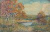 Gerrit Sinclair, (American, 1890-1955), Landscape