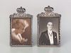 TWO SHREVE & CO. STERLING SILVER PICTURE FRAMES