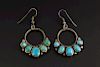 Navajo Turquoise Dangle Earrings