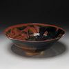Large Malcolm Wright Studio pottery bowl
