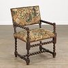 Franco-Flemish Baroque style armchair