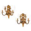 Nice pair antique Regence style wall sconces