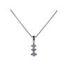 Platinum Diamond Pendant on Tiffany &amp; Co Chain Necklace