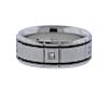 Verragio Platinum Diamond Enamel Band Ring