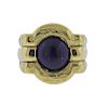 18k Gold Lapis Lazuli Ring 