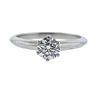 Tiffany &amp; Co Platinum 0.76Ct Diamond Engagement Ring