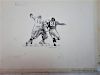 Sports Illustrated Original Sketch by Robert Riger  Here's Why it was the Best Football Game Ever Played, p. 52