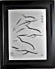 Robert Wyland "Faster, Higher, Stronger" Chinese Brush Stroke Lithograph, Framed