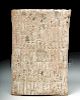 Translated Babylonian Cuneiform Administrative Tablet