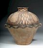 Large Chinese Neolithic Pottery Urn