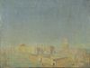 FREDER, Frederick. Oil on Canvas. "Mosque of Sidi