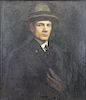 FREDER, Frederick. Oil on Canvas. Portrait of the
