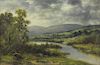 GRIFFIN, Thomas Bailey. Oil on Canvas. Landscape.