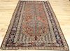 Antique and Finely Hand Woven Afghan Carpet.