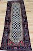 Vintage and Finely Hand Woven Iranian Runner.