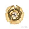 Retro 18kt Gold Lapel Watch, Cartier