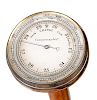 95. Android Barometer System Cane- Ca. 1890- A compensating barometer cane making it possible to set the instrument at any given altitude to determine