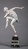 Max Le Verrier (French) Art Deco Dancing Figure