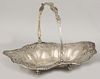 TIFFANY STERLING REPOUSSE HANDLED BASKET
