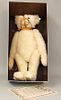 STEIFF COLLECTOR'S LARGE WHITE MUZZLE BEAR