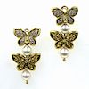 Van Cleef & Arpels Butterfly Dangle Earrings