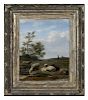 Frans Lebret (Dutch, 1820-1909) Sheep in Landscape, c. 1860