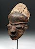 African Carved Wooden Pende Mask - DRC