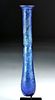 Gorgeous Roman Glass Vial - Cobalt Blue