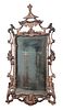 19th Century Carved Continental Chinoise Gilt Mirror