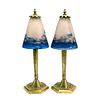 Pair of table lights, c1925