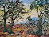 William Eastman (American, 1881-1950) Landscape with Trees