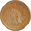 U.S. 1860 INDIAN HEAD 1C COIN