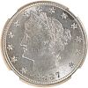 U.S. 1887 LIBERTY 5C COIN