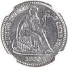 U.S. 1860-O SEATED LIBERTY H10C COIN