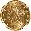 U.S. 1904 LIBERTY $2.5 GOLD COIN