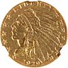 U.S. 1929 INDIAN HEAD $2.5 GOLD COIN