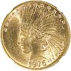 U.S. 1916-S  INDIAN HEAD $10 GOLD COIN